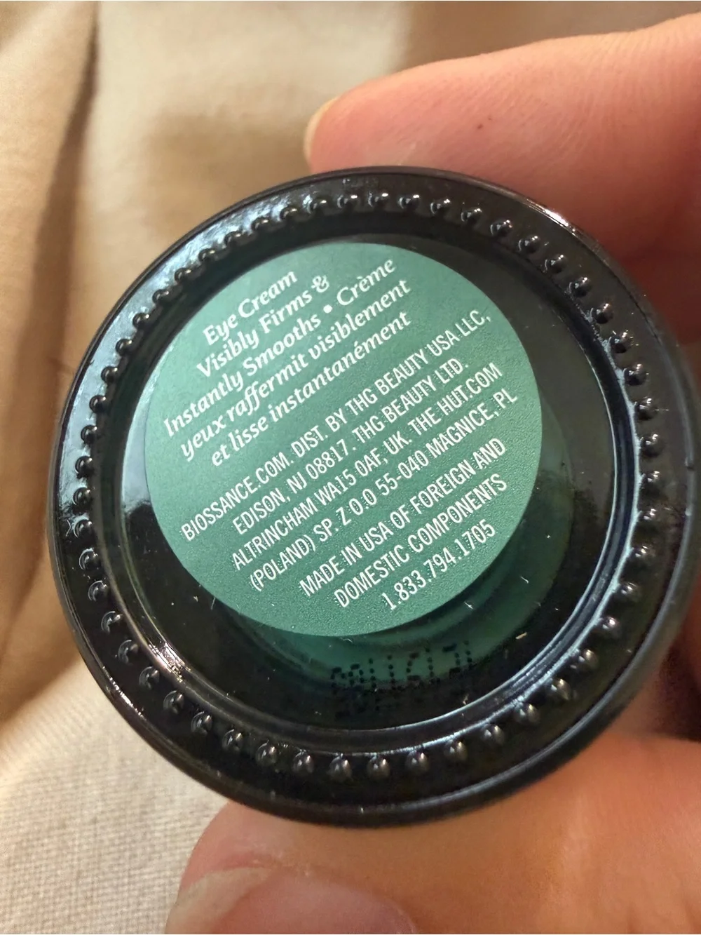 ❤️3/$25 Biossance Squalane + Marine Algae Eye Cream